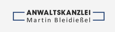 Logo Anwaltskanzlei Martin Bleidießel